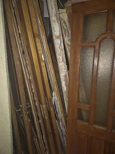 yataq cərcivəsi: 8ədəd qapı 2si hamam tualetin hamsı çərçivəlidi 1əd 50azn razılaşmaq — 1
