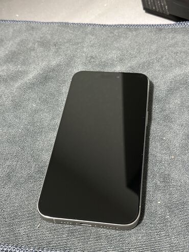 бу телефоны: IPhone 15 Pro Max, Б/у, 1 ТБ, Кабель, Коробка, 89 %