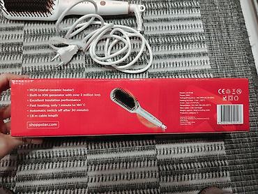Električne četke za kosu: Shoppster Ion Brush Straightener – četka za ispravljanje kose sa — 5