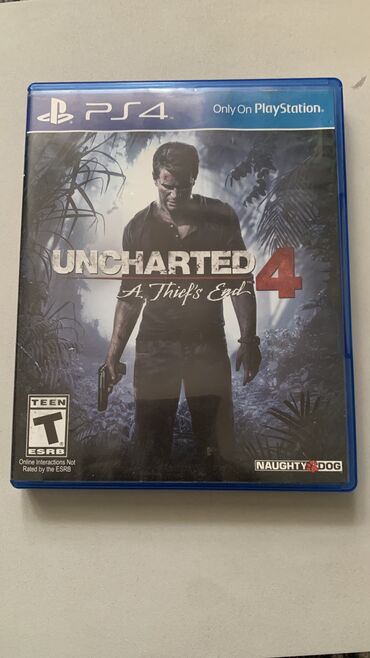 диски игры на плейстейшен 4: Uncharted 4 PS4 Хорошее состояние диска ✅ Так же подойдет для PS5 🎮