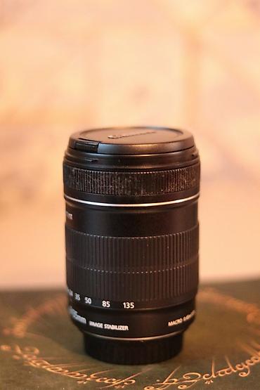 foto çanta: 18-135 İS Mk1 lens yaxşı vəziyyətdədir istifadə olunmadığı üçün — 2