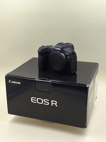 Fotokameralar: Canon EOS R gövdə (RF bayonet) cəmi 2K probeg (1300 foto). ətraflı — 1