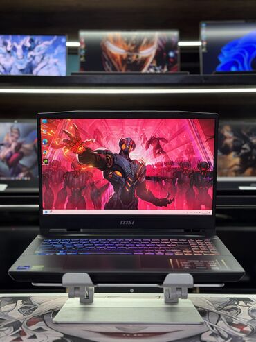 ноутбук бишкек в рассрочку: Ноутбук, MSI, 32 ГБ ОЗУ, Intel Core i7, 15.6 ", Новый, Для работы, учебы, память NVMe SSD