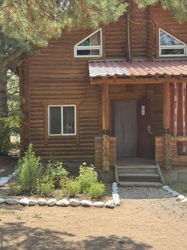 дом на колесо: Коттедж, Сосновая роща Кара-Ой (Долинка), Парковка, стоянка, Охраняемая территория