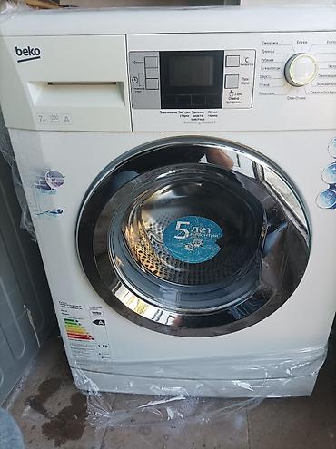 Beko önyükləməli paltaryuyan maşın - Yük tutumu: 7 kq - Fırlanma