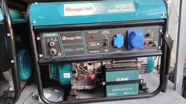 Генераторы: Генератор бензиновый 7.5кват 5.5 чистый 220ват 6 месяцев сервисное — 16