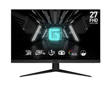 Monitorlar: MSI G2712F 27 düym 180HZ. Ekran ölçüsü: 27 düym 	•	Çözünürlük: Full