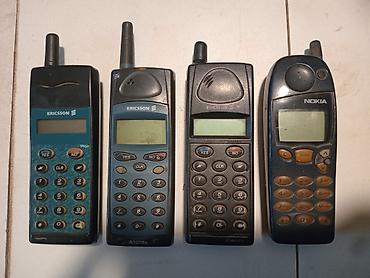Köhnə model mobil telefonlar dəsti Məhsul təsviri: - 4 ədəd klassik