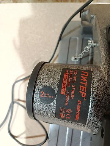 Өндүрүш үчүн жабдуулар: Отрезная пила по металлу ПИТЕР ПТ-355/2700Вт - Тип: стационарная — 3