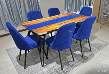 Кухонные столы и стулья: Кухонный стол и стул, Новый, В рассрочку, Бесплатная доставка, цвет - Зеленый at lalafo.kg — 5 Кухонные столы и стулья: Кухонный стол и стул, Новый, В рассрочку, Бесплатная доставка, цвет - Зеленый — 5