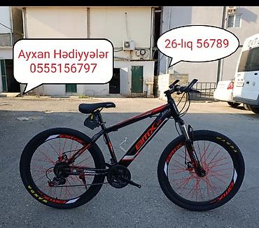 İdman velosipedləri: Velosipedlər hər ölçüdə müxtəlif rəngləri var. Sədərək qiymətinə Q — 3