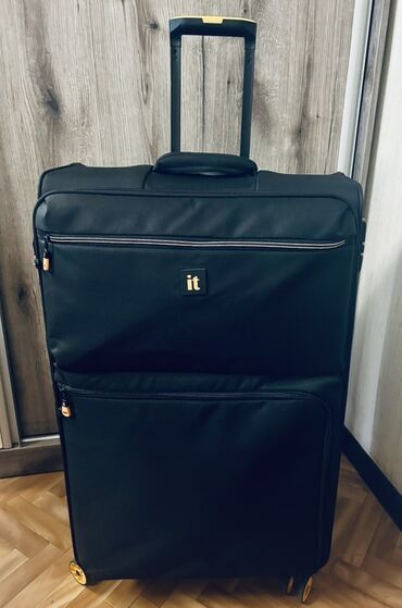 купить куртку massimo dutti: Чемодан, Жаңы, Материалы: Полиэстер, Чоң (70 л ашык, Дөңгөлөктүү