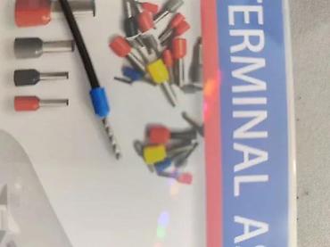 Klešta: KRIMP KLEŠTA ZA HILZNE 0.25-10MM2 + 2000 HILZNI | Vrlo kvalitetna — 6