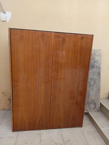 borular: İki qapılı taxta geyim dolabı - Material: təbii ağacdan (şpon — 5