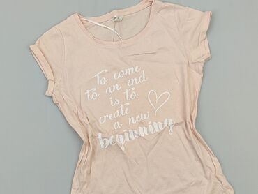 t shirty damskie różowe: T-shirt, Pepco, S, stan - Bardzo dobry