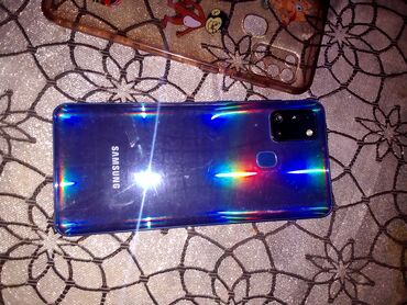 samsung g: Samsung Galaxy A21S | İşlənmiş | 32 GB | rəng - Göy | Sensor, Barmaq izi, İki sim kartlı