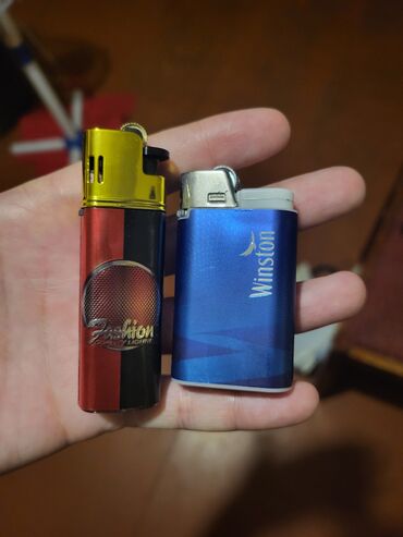 Qəlyan, vayp və aksesuarları: Delta misdi 45azn,zippo gumusdu 85azn,orjinal zajqalkalari,alisqanlar — 8