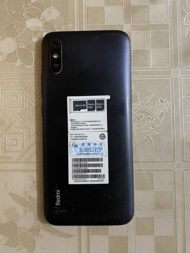 монитор аок: Redmi, Redmi 9A, Б/у, 64 ГБ, цвет - Черный, 2 SIM