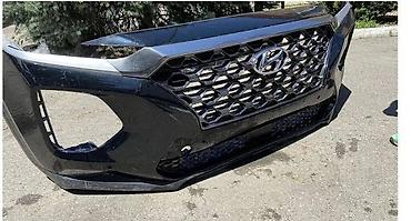 santa barbara: Hyundai Santa Fe (2018 — н. в. ) Бампер передний и задний оригинал — 2