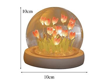Декоративные цветы: ✨ Декоративный светильник-сфера с тюльпанами Наш адрес: Куйбышева 93 — 7