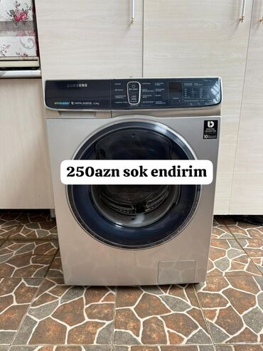 Çaydanlar: Paltaryuyan maşın Samsung, 6 kq, İşlənmiş, Avtomat, Kredit yoxdur, Ünvandan götürmə, Ödənişli çatdırılma