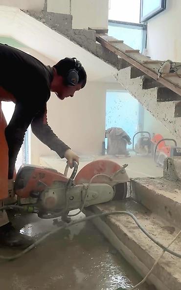 havalandirma ustası: Beton kəsmə beton deşmə xidməti Beton kesimi beton kesen beton deşen — 5