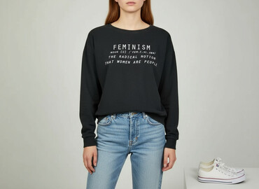 bluza z kapturem gap: H&M, Women`s sweatshirt, size L
