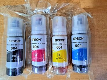 Канцтовары: Чернила на EPSON Чернила 004 для Epson Ecotank L5298, L3218, L3219