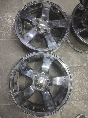pearly teker: Chevrolet üçün orijinal yüngül lehimli disk dəsti - Sayı: 4 ədəd -