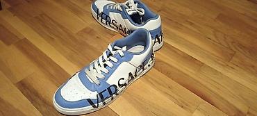 versace klon: Versace kişi/kadın krossovkası - Model: Aşağı profilli, klassik — 1