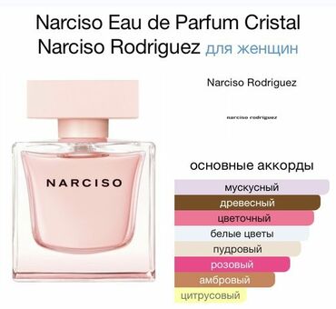 Парфюмерия: Narciso Rodriguez For Her – аромат чувственности, тайного соблазна и