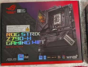 poco pad x1: Материнская плата ASUS ROG Strix Z790‑H Gaming WiFi (WiFi 6E) - — 1