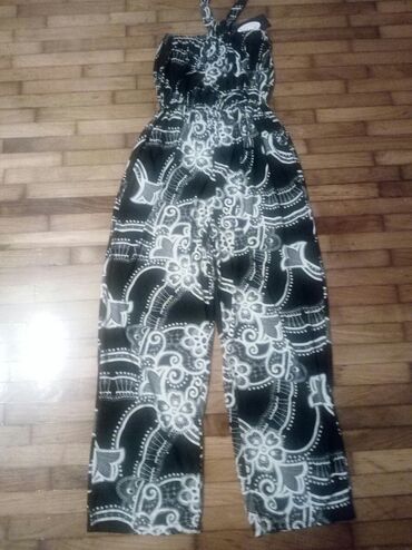 pantalone pamuk polyester: XL (EU 42), Cvetni, bоја - Šareno