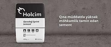 Holcim Qaradağ Sprint Sement 500– qısa müddətdə yüksək möhkəmlik verən lalafo.az -da Holcim Qaradağ Sprint Sement 500– qısa müddətdə yüksək möhkəmlik verən