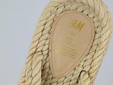 klapki bio: H&M, Klapki damskie, rozmiar 36 — 4