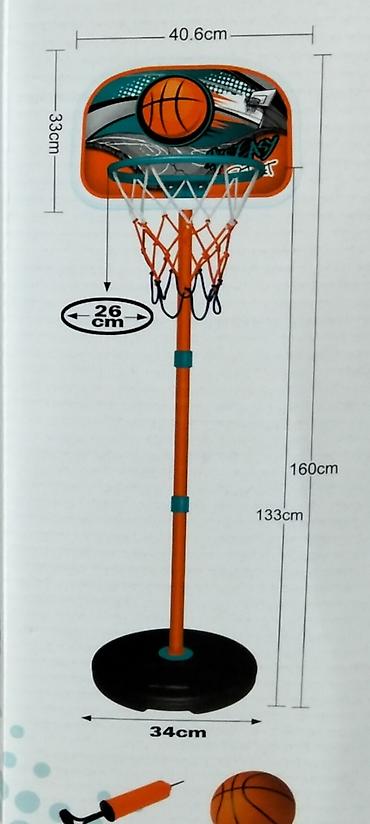 Спорт и отдых: Kingo Sport Basketball Play Set – Outdoor & Indoor hündürlük — 4