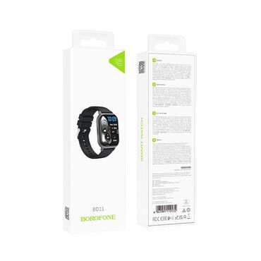 blackview a95 kabro: Новый, Смарт часы, Borofone, Сенсорный экран, цвет - Черный