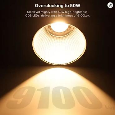 Фото и видеокамеры: Ulanzi 40W RGB portativ studiya işığı - Güc: 40W (Overclock rejimi — 7