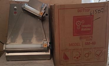 Digər biznes avadanlığı: Az islenib. Hec bir problemi yoxdur. Şengün Makina SM-40 – Hamur Açma — 2