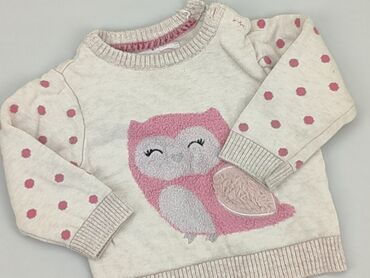 bezowe spodnie: Sweter, Primark, 6-9 m, stan - Bardzo dobry