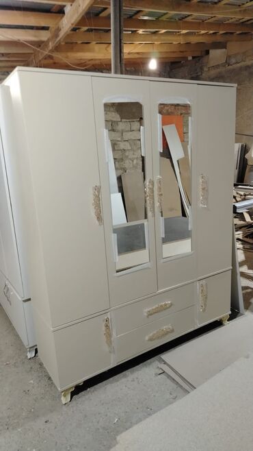 Dolablar: Yeni, 4 qapılı Düz dolab, Dolab-asılqan — 7