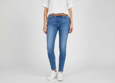 jeansy regular fit damskie: Jeansy damskie, rozmiar S