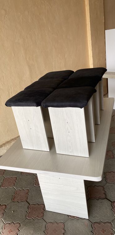 Кухонные столы и стулья: Кухонный стол и стул, Новый, Самовывоз, Бесплатная доставка, Платная доставка — 9