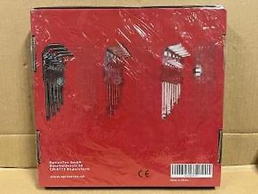 Setovi ručnog alata: OptionTec Inbus set – 36 delova, hrom‑vanadijum čelik. Sadržaj: - — 4