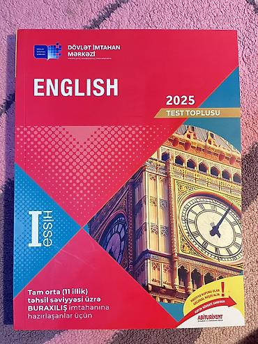 Testlər: İngilis dili Testlər 11-ci sinif, DİM, 1-ci hissə — 2