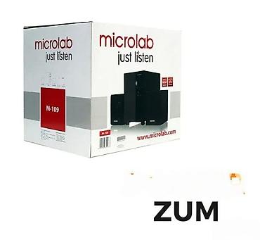 Zvučnici, slušalice i mikrofoni: Microlab M-109 – 2.1 multimedijalni zvučni sistem - Konfiguracija — 1