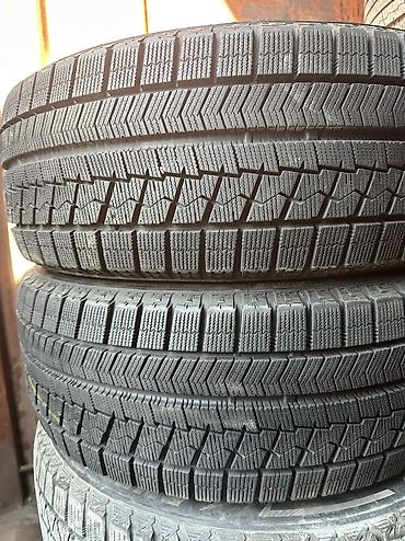 21555 r18 зима: Шины 215 / 55 / R 18, Зима, Б/у, Пара, Легковые, Япония, Bridgestone — 1