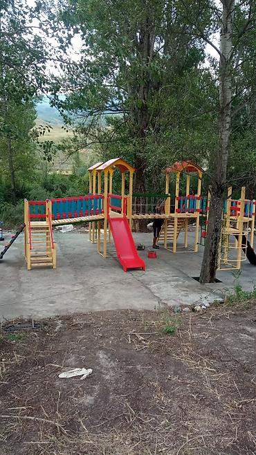 Детские горки: Горки и комплексы для детских площадок, пластик металл дерево на — 6