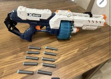 Oyuncaqlar: Demək olar təzdi‼️ Son qiymətdi‼️ ZURU X-Shot ox atıcı - Brend/model