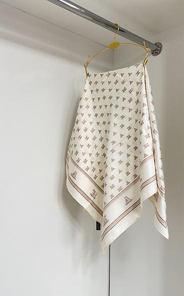 Платки: Платок, Шейный платок, Шелк, С узорами — 3